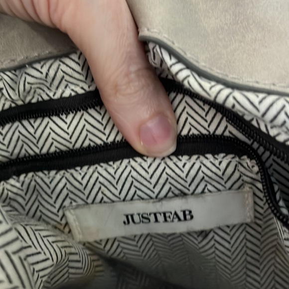 Dove gray Crossbody with option to be shoulder bag from just fab - Picture 4 of 5